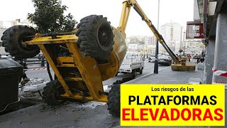 Vuelcos de Plataformas Elevadoras #formacion #seguridad #prevencion