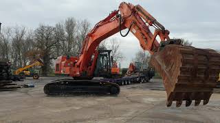 Hitachi Zx 470 LCH Excavator - Test Drive Working Review | diggersandtractors.com