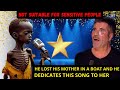 No one could hold back the tears, boy shakes got Talent 2024 WITH song to his mother lost on a boat