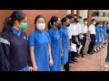 HK pupils form human chain to show solidarity | AFP