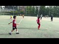 新宿少年サッカーシクス高学年練習風景