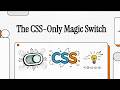 How to Create Realistic Toggle Button Without JavaScript | Coding Cloud