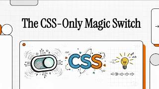 How to Create Realistic Toggle Button Without JavaScript | Coding Cloud
