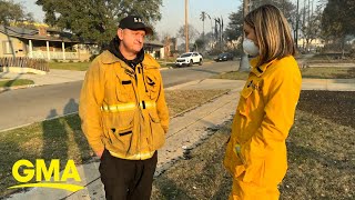 LA fire captain talks fighting fires in his own neighborhood