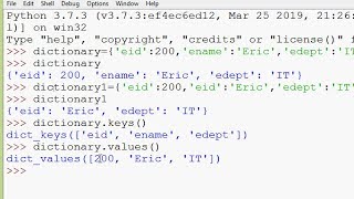 Python Tutorials - Python Variables | Tuples | Dictionaries