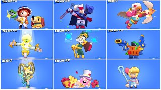 All New Skins Winning Animation | Brawl Stars | #ToyStory #StarrForce