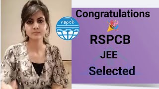 RSPCB JEE Selected 🎉 rajasthan state pollution control board JEE JSO RSPCB JEE JSO 2023