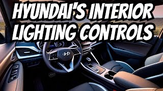 Hyundai Tucson 2023 Limited interior lighting controls dome