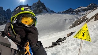 La Traversée du Glacier Blanc en Hiver - Massif des Ecrins