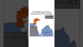 The kaleidoscope of Indian Subcontinent in 355 Seconds