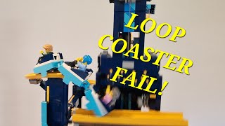 How to fix Lego 10303 Loop Coaster and stop it breaking apart!