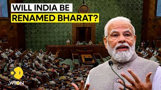 Why is Chorus growing to rename India after its ancient name 'Bharat'? | WION Originals