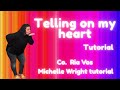 Talking on my heart line dance tutorial Intermediate choreography by Ria Vos