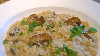 Mushroom Bulgur Risotto