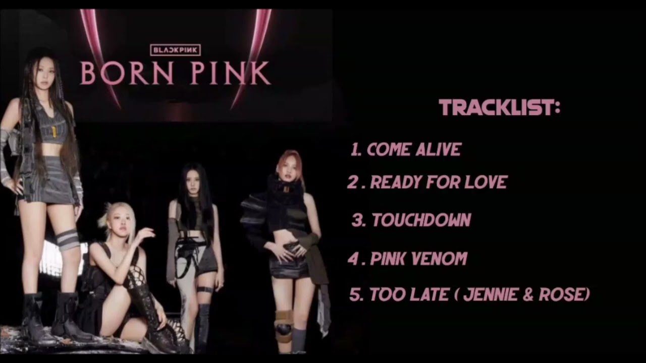 BLACKPINK - BORN PINK [블랙핑크 2nd Album] [Tracklist] [The 2nd Album ...