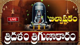 LIVE : సోమవారం రోజు బిల్వాష్టకం వింటే కోటీశ్వరులవుతారు | Bilvashtakam | Lord Shiva Bhakthi Songs