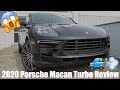 2020 Porsche Macan Turbo Review | Startup, exhaust, drive