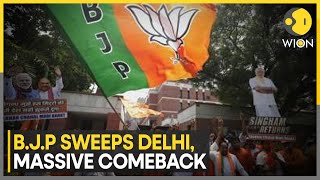 Delhi Election Results: BJP Poised For Victory In Delhi As AAP Faces Major Setback | WION