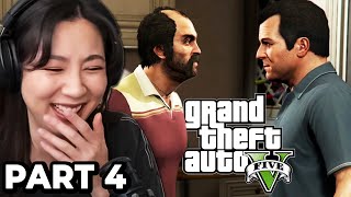 TREVOR FOUND MICHAEL! - GTA V FIRST PLAYTHROUGH (Part 4)