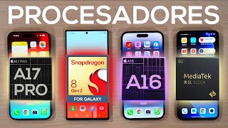 Snapdragon 8 Gen 2 vs A17 PRO de Apple!  MEJOR PROCESADOR 2023 ⚙️