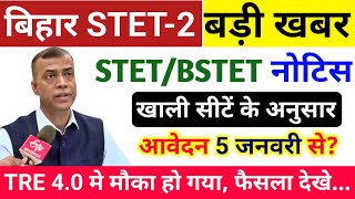 Bihar STET 2025 Notification Kab | Bihar STET Latest News | Bihar STET 2 | STET Phase 2 notification