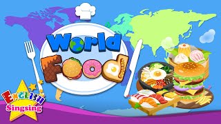 Kids vocabulary - World food - Learn English for kids - English educational