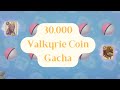 ROX / 30,000 Valkyrie Coin / 10 Gold Cards Gacha Free to Play