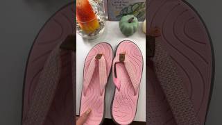 Amazing shoes. @KuaiLu store on Amazon. Check the link in the comments #flipflops #archsupport #pink