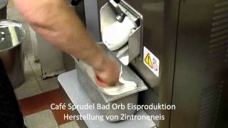 Café Sprudel Eisproduktion 1