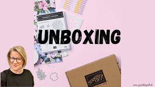 Unboxing - neue Exklusiv Online Produkte bei Stampin' Up! ab dem 04.03.2025 - mit PDF Download