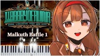 Malkuth Battle 1 (Library of Ruina) 【 PIANO TUTORIAL 】