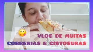 VLOG DE MUITA CORRERIA E LANCHES DELICIOSO 😋 #cleciamenezes #vlogs #donadecasablogueira #vlog