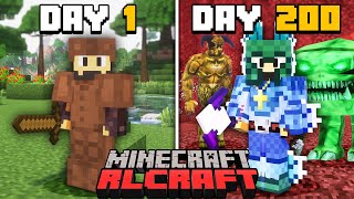 I Spent 200 Days in RLCraft Minecraft (Filipino)