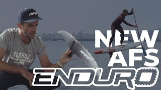 The new AFS Enduro foil - first glide in the US