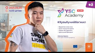 YSC ЛЕКЦ #8: ХУВЬ ХҮНИЙ ХӨГЖИЛ ГЭЖ ЮУ ВЭ - Э. БОЛОР-ЭРДЭНЭ