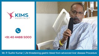 Mr. P. Sudhir Kumar | Advanced liver disease | Dr. Chandra Sekhar Puli