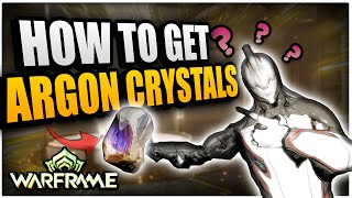 Easiest Way To Find Argon Crystals In Warframe | Beginners Guide
