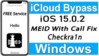 iPhone 8 iCloud Bypass iOS 15.0.2 Jailbreak Checkra1n | Windows Checkra1n Jailbreak iOS 15