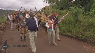 AMABUTHO KAZULU AT MDIDIYELI MHLATHI GUMEDE FUNERAL EMBUMBULU.