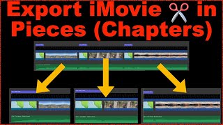 Tutorial: Export iMovie subprojects