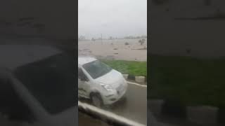 Yavatmal | floods in Nagpur - Yavatmal highway NH361 near deoli.