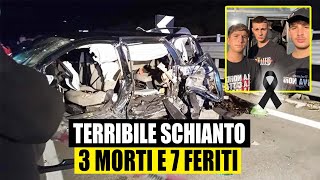 ​STRAGE STRADALE: MORTI 3 GIOVANI TIFOSI DEL FOGGIA MENTRE TORNAVANO DALLA PARTITA