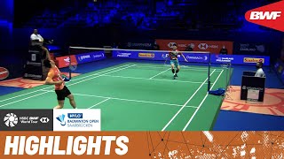 Loh Kean Yew goes toe to toe against Lee Zii Jia in the closing finals match of the HYLO Open 2021