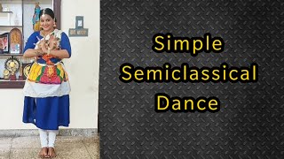 #semiclassical #manjuwarrier #dance   Simple Semiclassical dance for Beginners