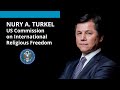 The Commissioner to the US Commission on International Religious Freedom (USCIRF) at CEU