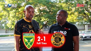 Golden Arrows 2-1 Kaizer Chiefs | Ngcobo Was Wrong, But Needs Support | Machaka