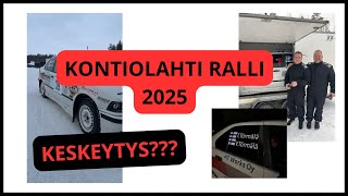 ENSIMMÄINEN RALLI KESKEYTYY! | Kontiolahti ralli 2025 #bmw #ralli #e36 #racing