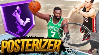 NBA 2K24 How to Get More Contact Dunks : Posterizer Finishing Badge Test