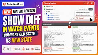 NEW Feature 🚀 Show Diff in Watch Events | Compare Old vs New State Instantly in Workfront Fusion!