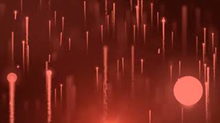 No Copyright || Luxurious Red Wedding Lighting Particle Background Animation Loop || Royalty Free.